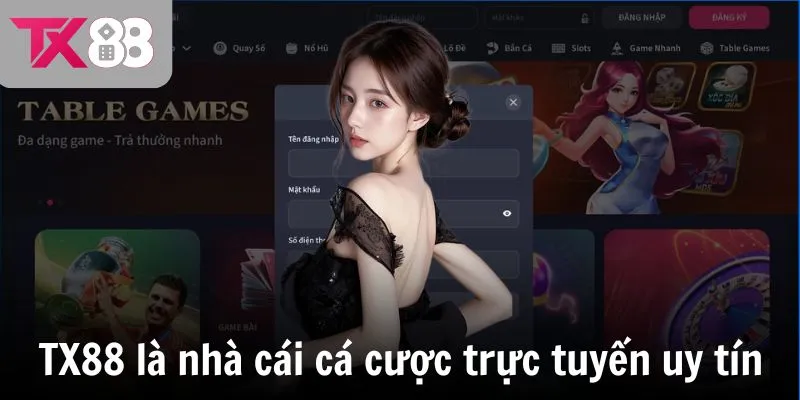 TX88 là một nhà cái uy tín trong làng cá cược trực tuyến.